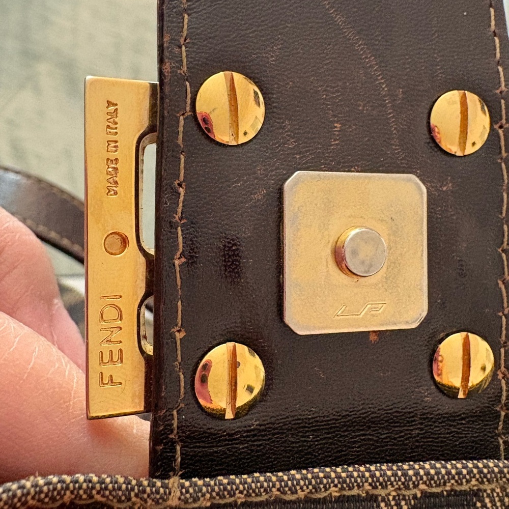 Fendi mamma baguette Brown Zucca FF - Picture 4 of 7